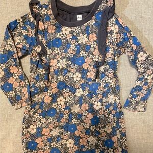 Tea Collection Floral Long Sleeve Dress
